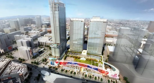 三思3500平方米戶外LED屏在美(mei)國西岸(an)再造一箇“時